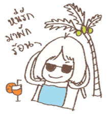 wacky girl v.2 sticker #7447651