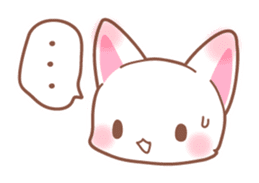 Three foxes Autumn and winter version sticker #7447994