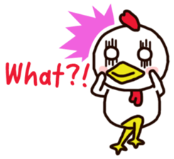 Little White Chick sticker #7448217