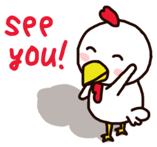 Little White Chick sticker #7448223