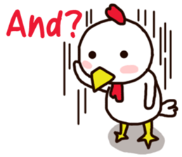 Little White Chick sticker #7448230