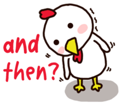 Little White Chick sticker #7448231