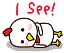Little White Chick sticker #7448232