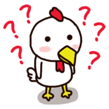 Little White Chick sticker #7448233