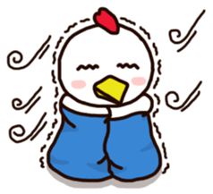 Little White Chick sticker #7448239