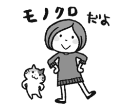 Girls and camera sticker #7448526