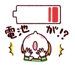 Girls and camera sticker #7448529