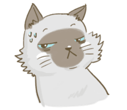 Cookie the cat sticker #7448553