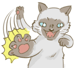 Cookie the cat sticker #7448555