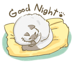 Cookie the cat sticker #7448564