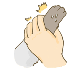 Cookie the cat sticker #7448565