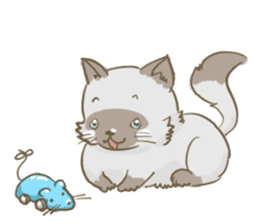 Cookie the cat sticker #7448567