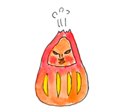 Talking Rainbow Daruma vol.3 sticker #7448644