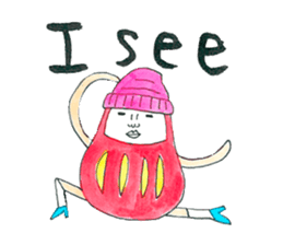 Talking Rainbow Daruma vol.3 sticker #7448647