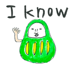 Talking Rainbow Daruma vol.3 sticker #7448648