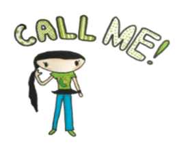 Chibi Audrey sticker #7448886