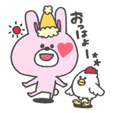 mokousagi sticker #7449216