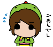 Gyaochan's friendly sticker sticker #7449770