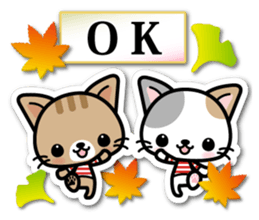 Japanese Style Cat Sticker 3 sticker #7450224