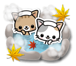 Japanese Style Cat Sticker 3 sticker #7450251