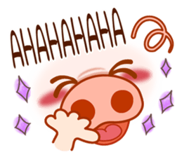 Smiley of a pig sticker #7450363