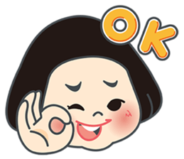 OKAPPA-Girl sticker #7450588