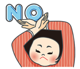 OKAPPA-Girl sticker #7450589