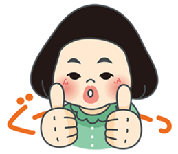 OKAPPA-Girl sticker #7450597