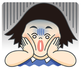 OKAPPA-Girl sticker #7450598