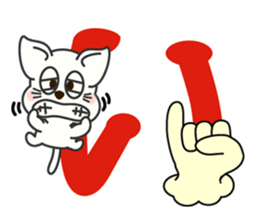 Japanese syllabary hiragana ver.1 sticker #7450896