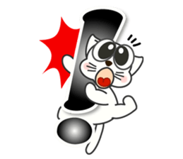 Japanese syllabary hiragana ver.1 sticker #7450931