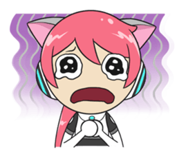 Yura The Police Cat Girl sticker #7451299