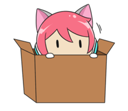 Yura The Police Cat Girl sticker #7451301