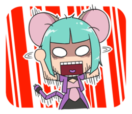 Yura The Police Cat Girl sticker #7451316