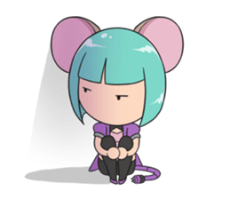 Yura The Police Cat Girl sticker #7451319