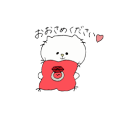 Everyday gentleman cat. sticker #7451636