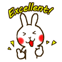 Shy Bunny sticker #7451733