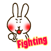 Shy Bunny sticker #7451735