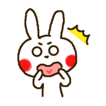 Shy Bunny sticker #7451737