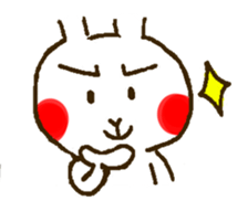 Shy Bunny sticker #7451740