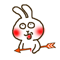 Shy Bunny sticker #7451744