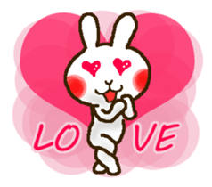 Shy Bunny sticker #7451747