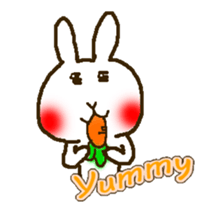 Shy Bunny sticker #7451751