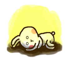 Shy Bunny sticker #7451755