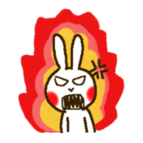 Shy Bunny sticker #7451756
