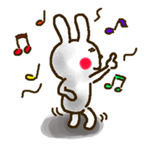 Shy Bunny sticker #7451760