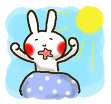 Shy Bunny sticker #7451761