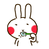 Shy Bunny sticker #7451765