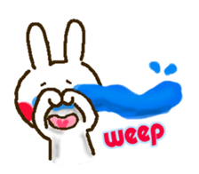 Shy Bunny sticker #7451766