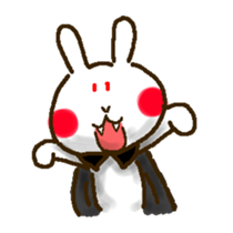 Shy Bunny sticker #7451767